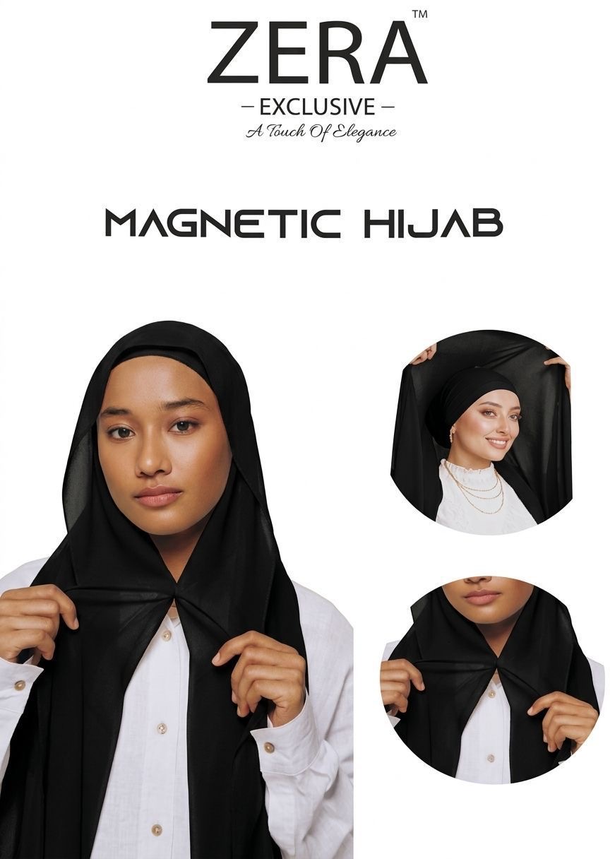 ZERA MAGNETIC WITH CAP HIJAB