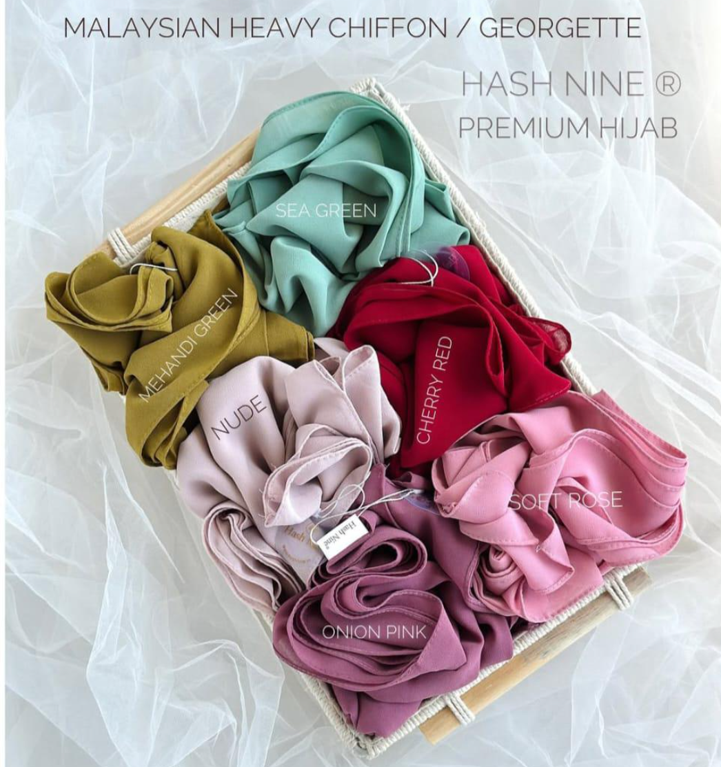 Hash nine malaysain Georgette